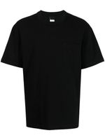 Suicoke t-shirt en coton à détail de poche - Noir