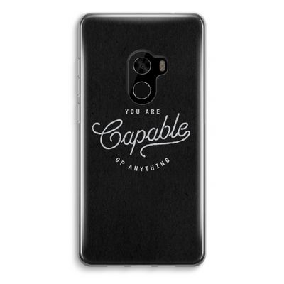 Capable: Xiaomi Mi Mix 2 Transparant Hoesje