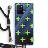 8-bit N°10: Samsung Galaxy Note 10 Lite Transparant Hoesje met koord