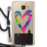 Melts My Heart: Samsung Galaxy A5 (2016) Transparant Hoesje met koord