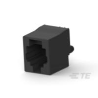 TE Connectivity TE AMP Standard Modular Jacks Standard Modular Jacks 5520425-2 1 stuk(s) - thumbnail