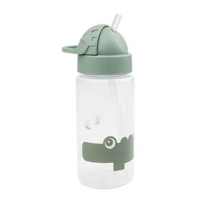 Done By Deer rietjesbeker croco groen, 350ml