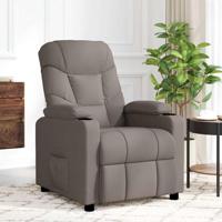 Massagestoel stof taupe