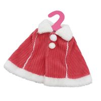 Gerardo's Toys babypoppencape 46 cm rood - thumbnail