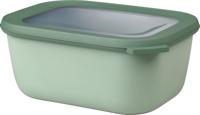 Multikom Cirqula rechthoekig 1500 ml Nordic sage - Mepal Multikom Cirqula rechthoekig 1500 ml Nordic sage - Mepal