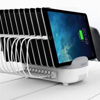 ORICO DUK-10P 120W 10 USB-poorten Smart Charging Station met telefoon & Tablet stand voor iPhone Galaxy Huawei Xiaomi HTC Sony en andere smartph