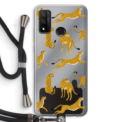 Luipaard: Huawei P Smart (2020) Transparant Hoesje met koord