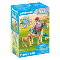 Playmobil Horses of Waterfall Kind met Pony en Veulen 71498 - thumbnail