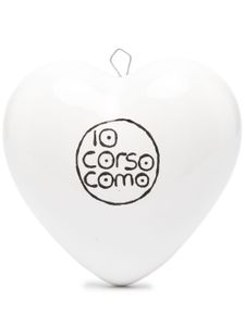 10 CORSO COMO presse-papier à design de cœur - Blanc