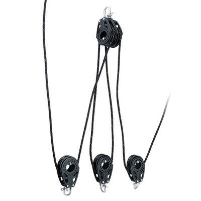 Harken Vang-master 75mm 4:1 Vertraging, Dubbel Default