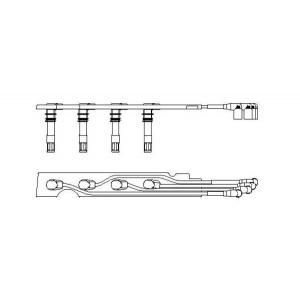 Bremi Bougiekabelset 968G100