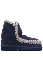 Mou bottines Eskimo - Bleu - thumbnail