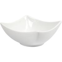 Creativ Company Schaal, h: 4,5 cm, d 10 cm, wit, 12 stuk/ 1 doos