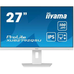 Iiyama ProLite XUB2792QSU-W6 27 Quad HD 100Hz IPS Monitor - Wit