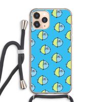 Visjes: iPhone 11 Pro Max Transparant Hoesje met koord