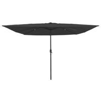 VidaXL Tuinparasol antraciet 295 x 295 x 245 cm polyester en staal