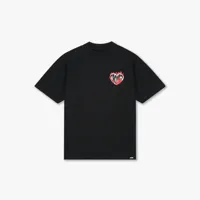 Croyez Heart On Fire T-Shirt Heren Zwart - Maat XL - Kleur: Zwart | Soccerfanshop