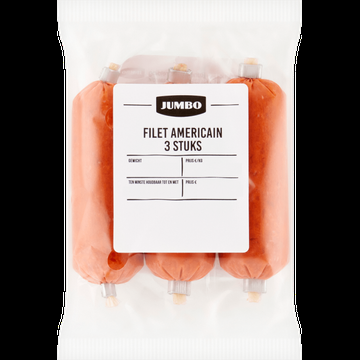 Jumbo Filet Americain 3 Stuks