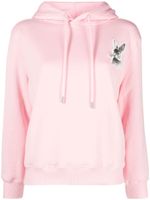 Lanvin hoodie à broderie matin - Rose