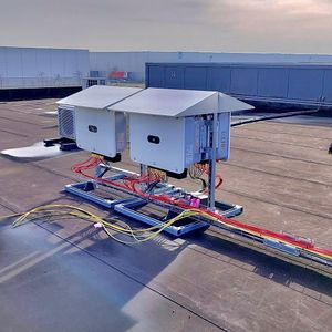 Mini PV Shelter RS-800-UG uitbreidingsset voor het monteren van omvormers op platte daken