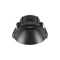 SLV InbouwringNew Tria 75 rond zwart - verdiept met kraag - zonder fitting - 1007449