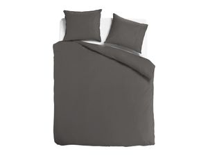 Dekbedovertrek Noa donkergrijs | totaalBED | 2-persoons