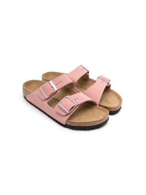 Birkenstock Kids sandales Arizona à double brides - Rose