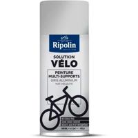 Fietsoplossing - RIPOLIN - 0,4 L - Mat aluminiumgrijs