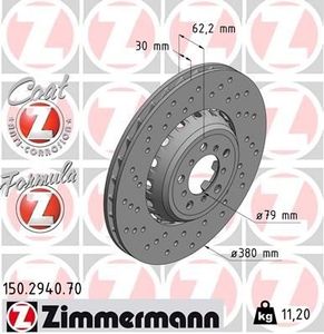 Remschijf FORMULA Z REMSCHIJF 150294070