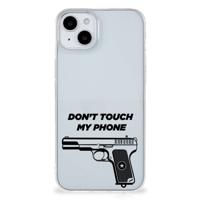 iPhone 15 Silicone-hoesje Pistol DTMP