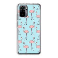 Anything Flamingoes: Xiaomi Redmi Note 10 Pro Transparant Hoesje