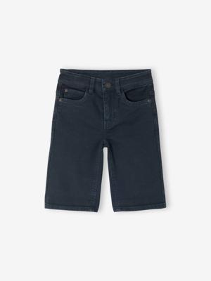 Bermuda jongens 5 zakken marineblauw