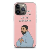 Hotline bling: iPhone 13 Pro Transparant Hoesje