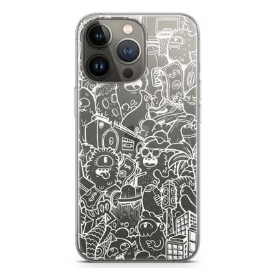 Vexx City #2: iPhone 13 Pro Transparant Hoesje