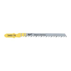 Milwaukee T 244 D Decoupeerzaagblad voor Bochten in Hout VE=5 - 4932346078