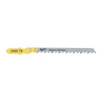 Milwaukee T 244 D Decoupeerzaagblad voor Bochten in Hout VE=5 - 4932346078