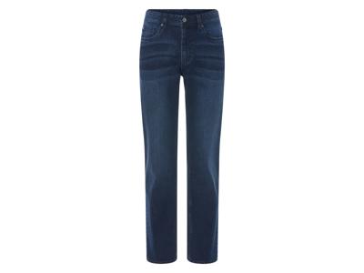 LIVERGY Heren jeans - Straight fit (Donkerblauw, 48 (32/32))