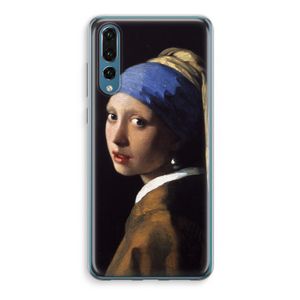 The Pearl Earring: Huawei P20 Pro Transparant Hoesje