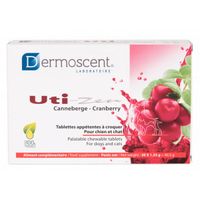 Dermoscent Uti-Zen Cranberry Tabletten voor hond en kat 2 x 30 tabletten - thumbnail