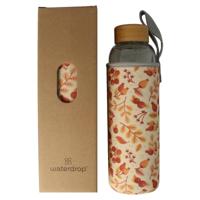 Waterdrop Glazen drinkfles edition defence 600ml