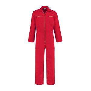 WW4A Kinderoverall 100% Katoen - Rood