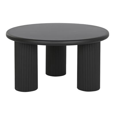Bijzettafel Home ESPRIT Zwart Metaal 75 x 75 x 40 cm