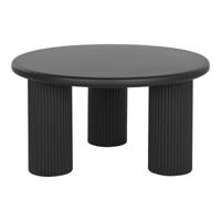Bijzettafel Home ESPRIT Zwart Metaal 75 x 75 x 40 cm