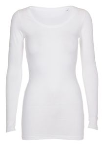 Labelfree T-shirt lange mouw, stretch 1118