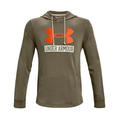 Herenhoodie Under Armour Hoodie Kaki Maat M