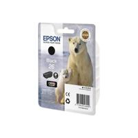 EPSON T2601-cartridge - ijsbeer - zwart