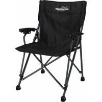 Redcliffs Campingstoel - vouwbaar - zwart - 61 x 60 x 88 cm - vissersstoel