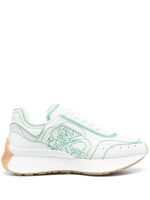 Alexander McQueen baskets Sprint Runner - Blanc - thumbnail