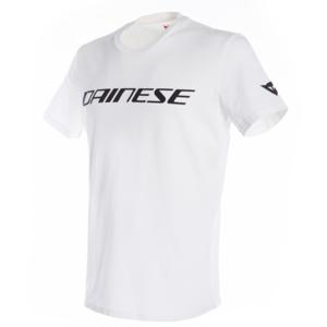 DAINESE T-Shirt, T-shirts & petjes voor de motorrijder, Wit-Zwart