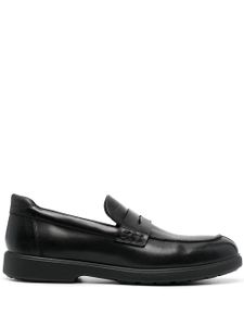 Geox mocassins Spherica EC11 en cuir à entaille penny - Noir